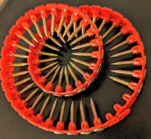 Collated Screws Available in Self Tapping and or Self Drilling, 25mm, 32mm & 40mm