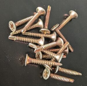 M3.5-20 x 25mm, 32mm & 45mm Self Drilling Zinc Yellow Screws