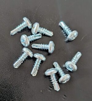 M4.2-18 x 13mm Button Head Self Drilling Waffer Zinc Finish